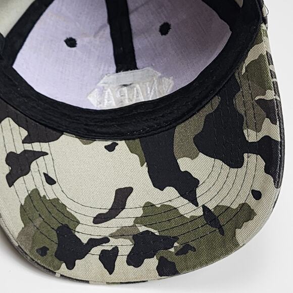 NAPA Know How Camouflage Hat Adjustable Strap OSFM Baseball Cap - Picture 11 of 12